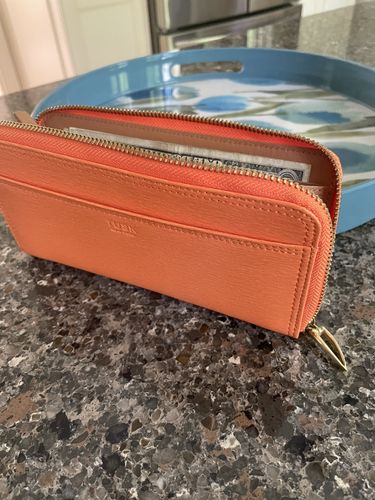 Customer photo review of Madison Single Zip Wallet