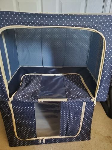 Customer photo review of LANER™ Oxford Cloth Steel Frame Storage Foldable Box【BUY 2 FREE SHIPPING】