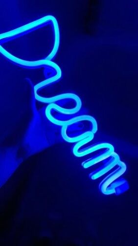 Customer photo review of 'There is a light that never goes out' neon sign