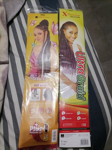 Customer photo review of X-PRESSION HOT WATER BRAID