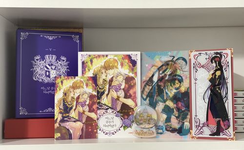 Customer photo review of Suddenly Became A Princess One Day - Volume 5 Limited Edition Box