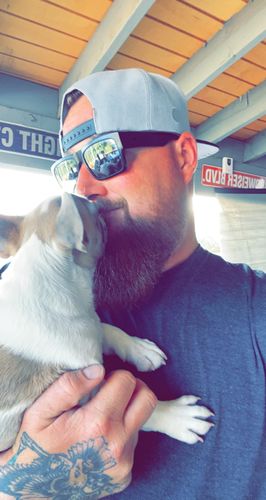 Customer photo review of Blank Snapback - Grey