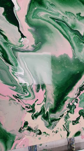 Customer photo review of Workshop: Acrylic Pouring / Einstieg ins Acrylgießen