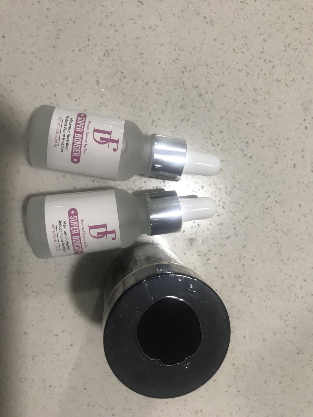 Customer photo review of Super Bonder for Eyelash Extension