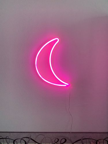 Customer photo review of 'There is a light that never goes out' neon sign