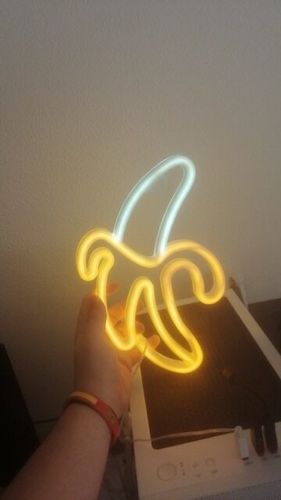 Customer photo review of 'There is a light that never goes out' neon sign