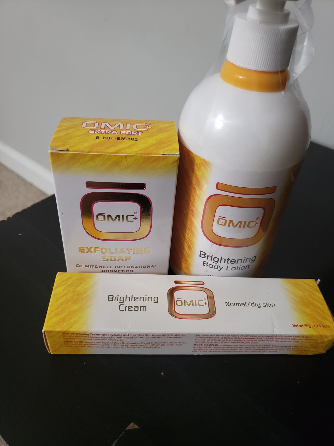 Customer photo review of OMIC Brightening Body Lotion - 500ml