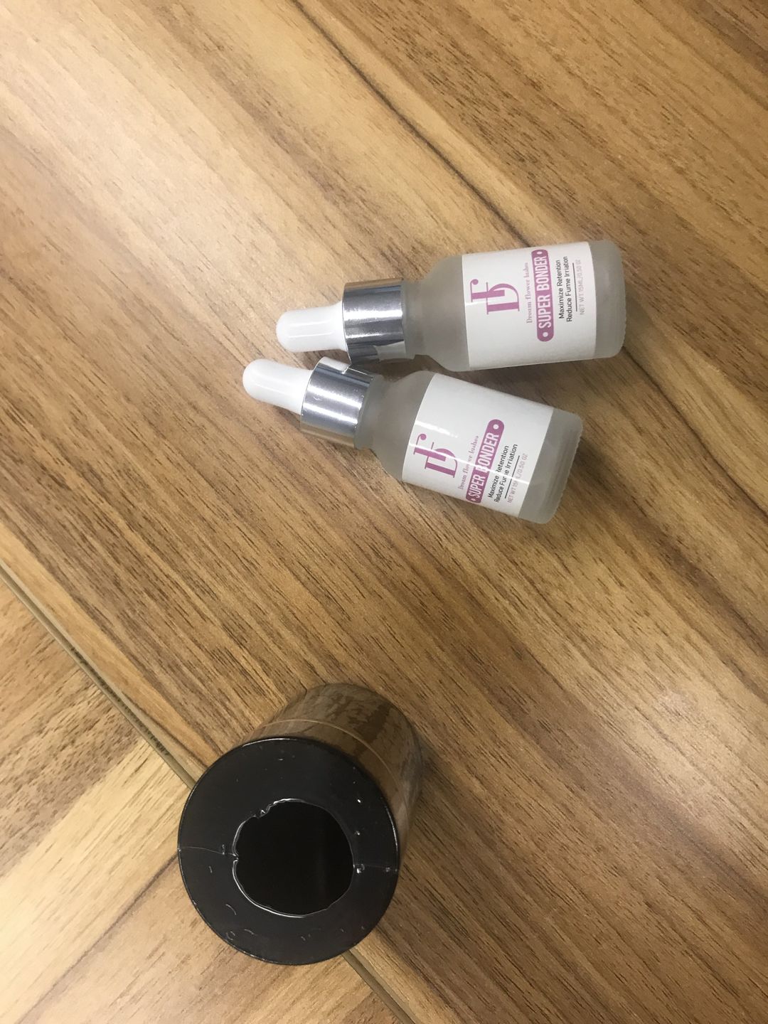 Customer photo review of Super Bonder for Eyelash Extension