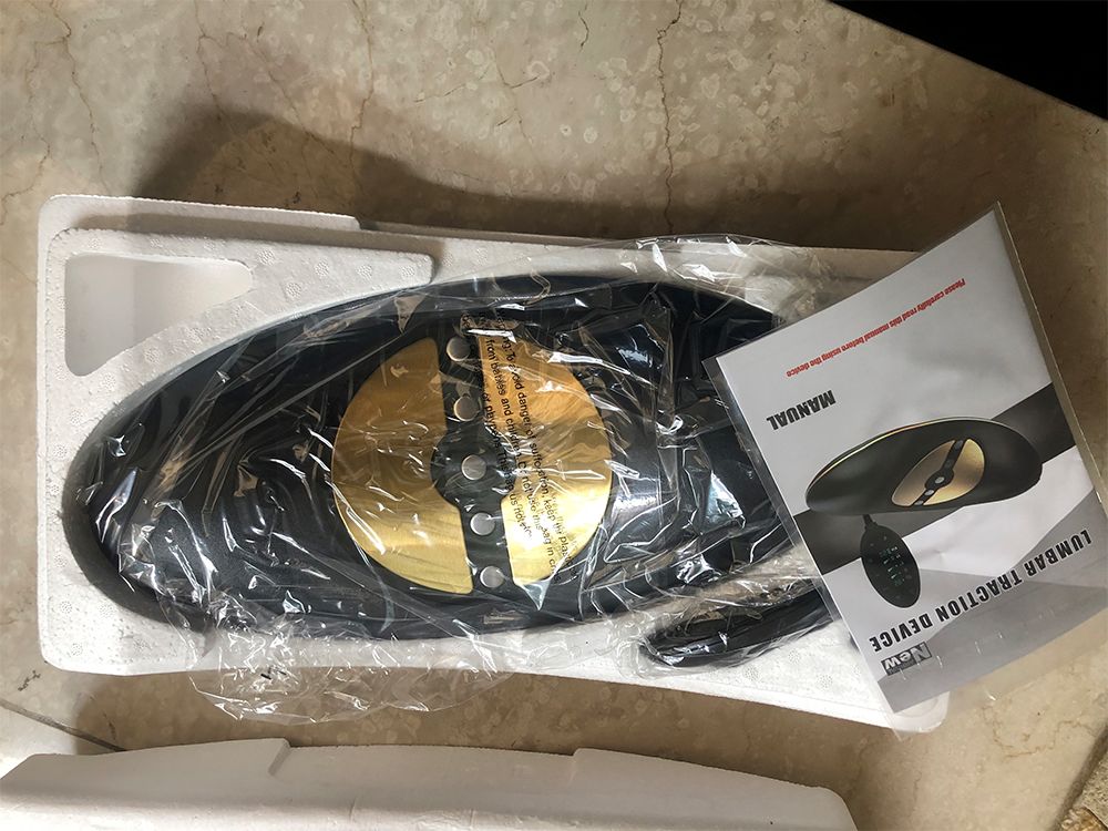 Customer photo review of Lumbartrax™ Multifunctional Lumbar Traction Device