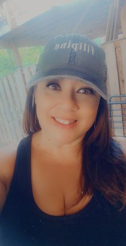 Customer photo review of Filipina Embroidered Vintage Cotton Twill Cap