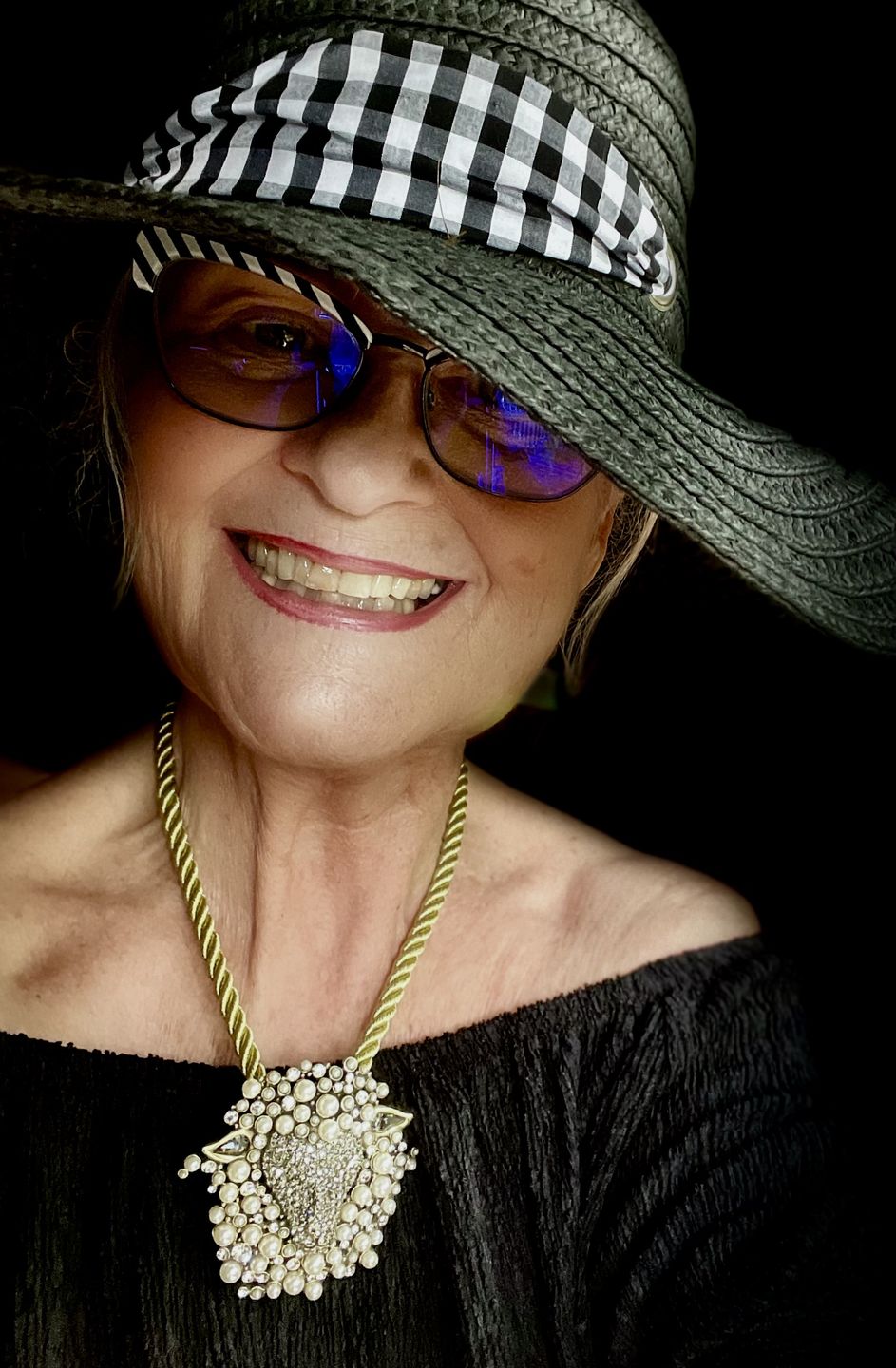 Customer photo review of Heidi Daus®"Heidi Had A Little Lamb" Beaded Crystal Lamb Pin
