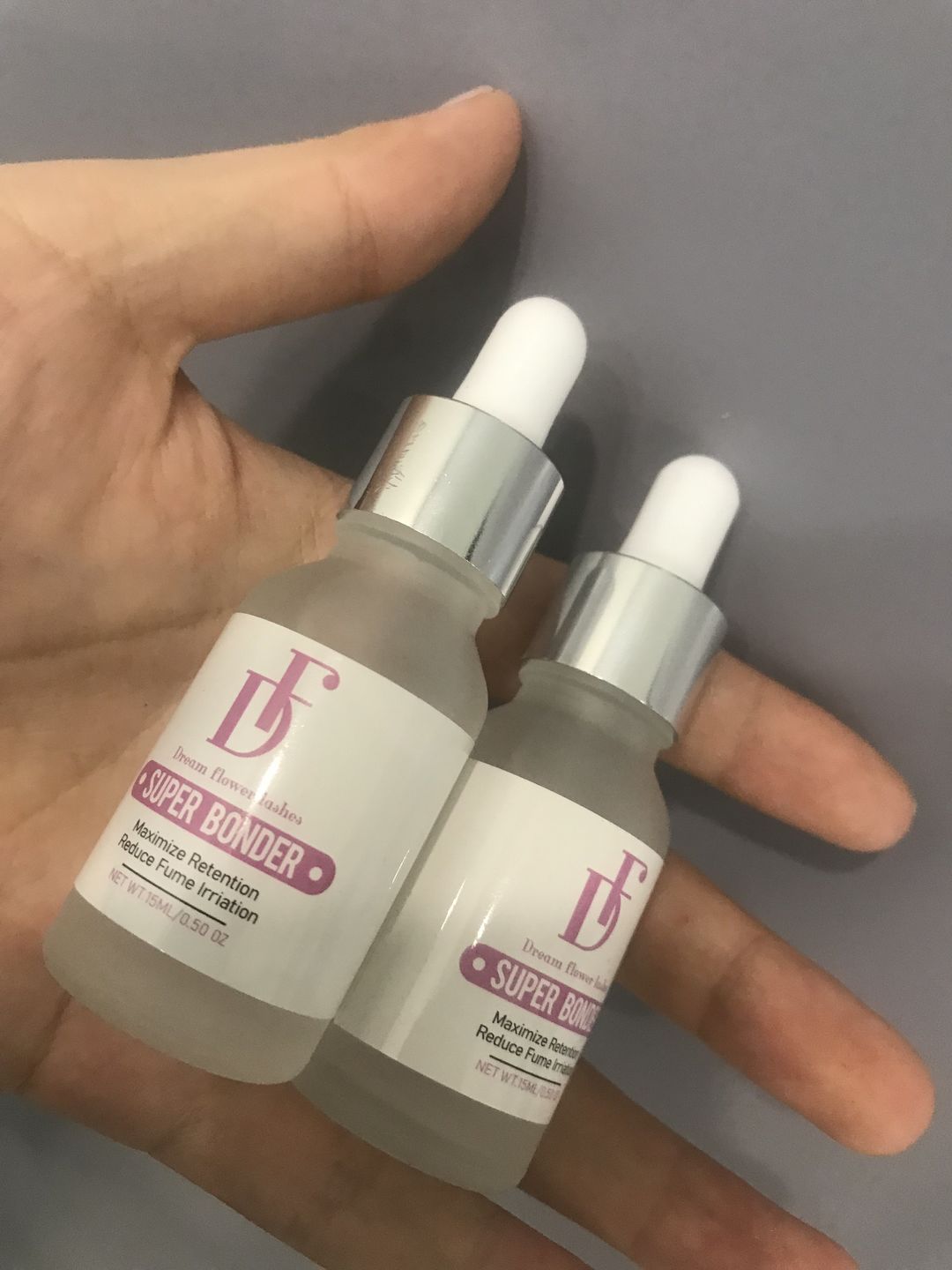 Customer photo review of Super Bonder for Eyelash Extension