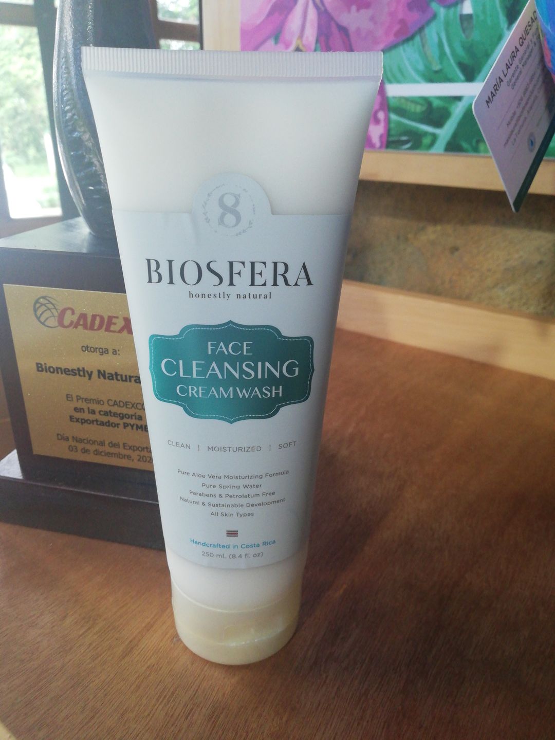 Customer photo review of Face Cleansing Cream Wash