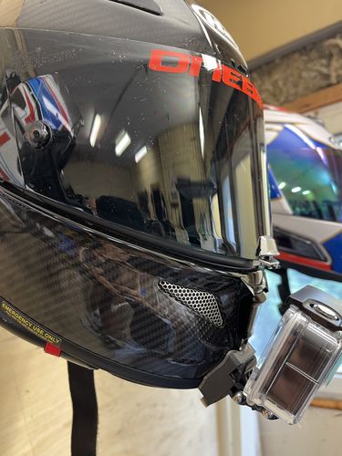 Customer photo review of HJC RPHA-11 Camera Mount