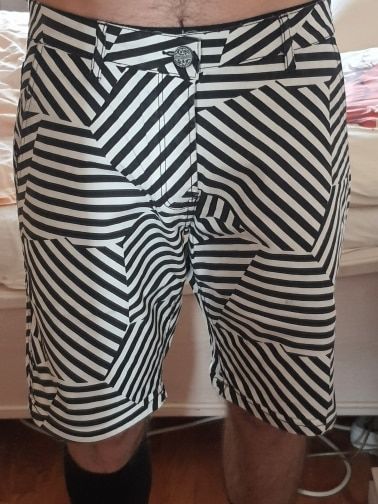 Customer photo review of Classic Hawaii Floral Shorts