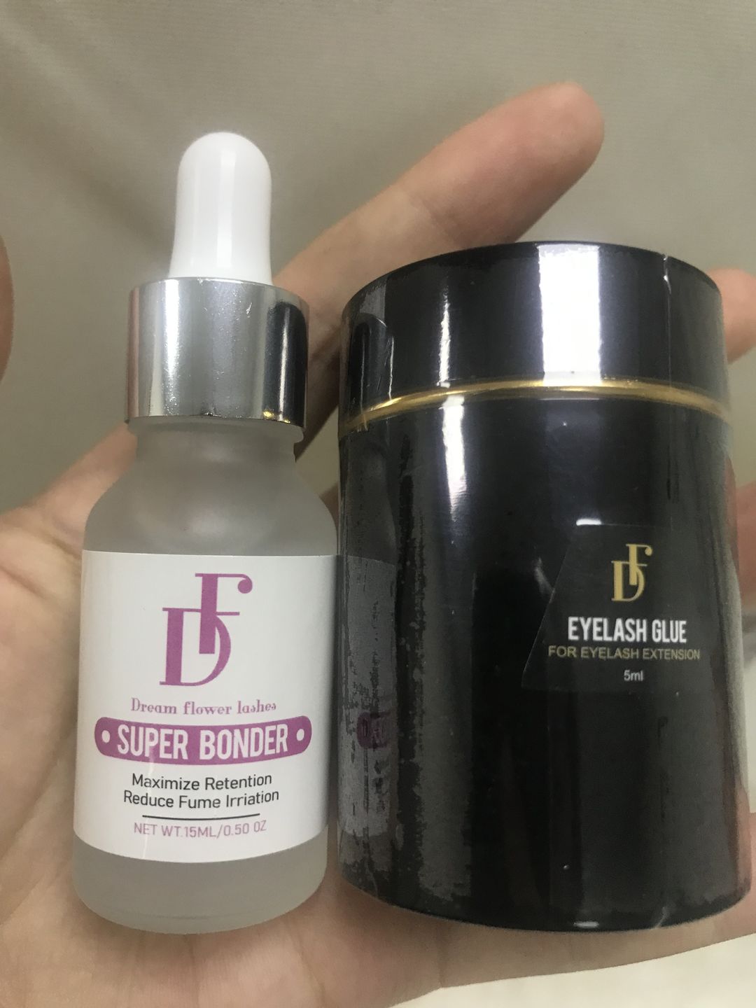 Customer photo review of Super Bonder for Eyelash Extension
