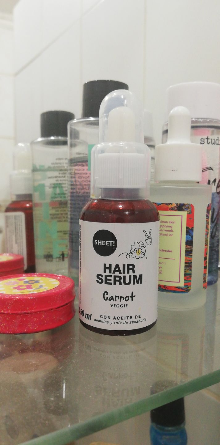 Customer photo review of SERUM ZANAHORIA PELO Y PESTAÑAS