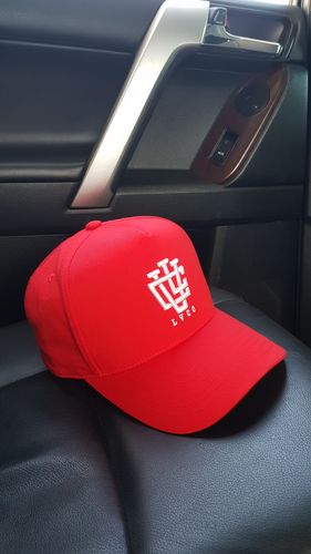 David N. review of Blood Red LVCO A-Frame Snapback image 1 out of 1