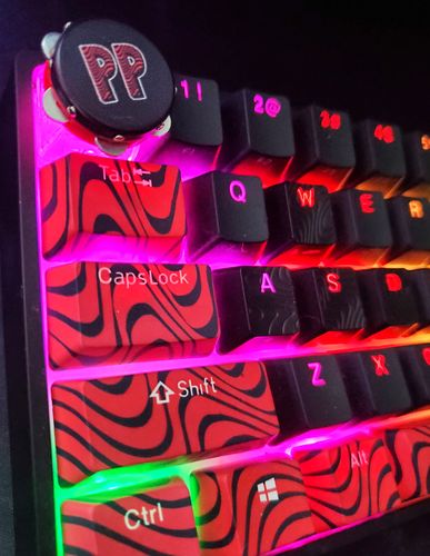 Customer photo review of Pewdiepie Tambo Keycap