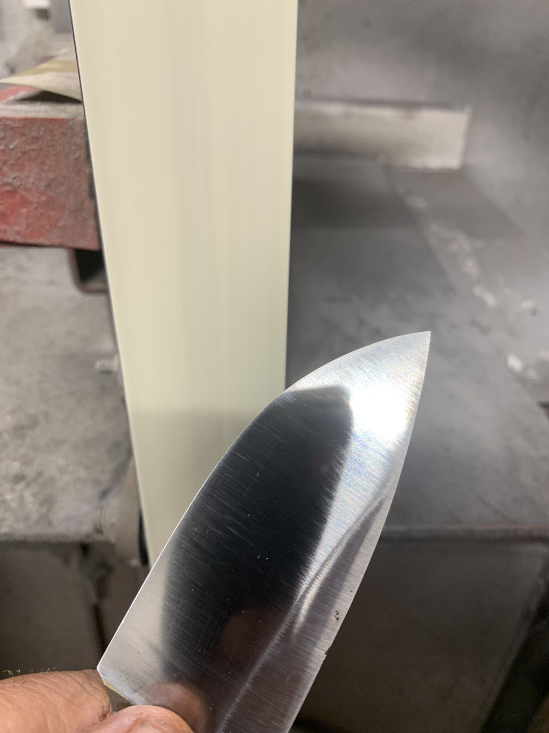 Customer photo review of 2" x 72" Specialty Sanding Belts
