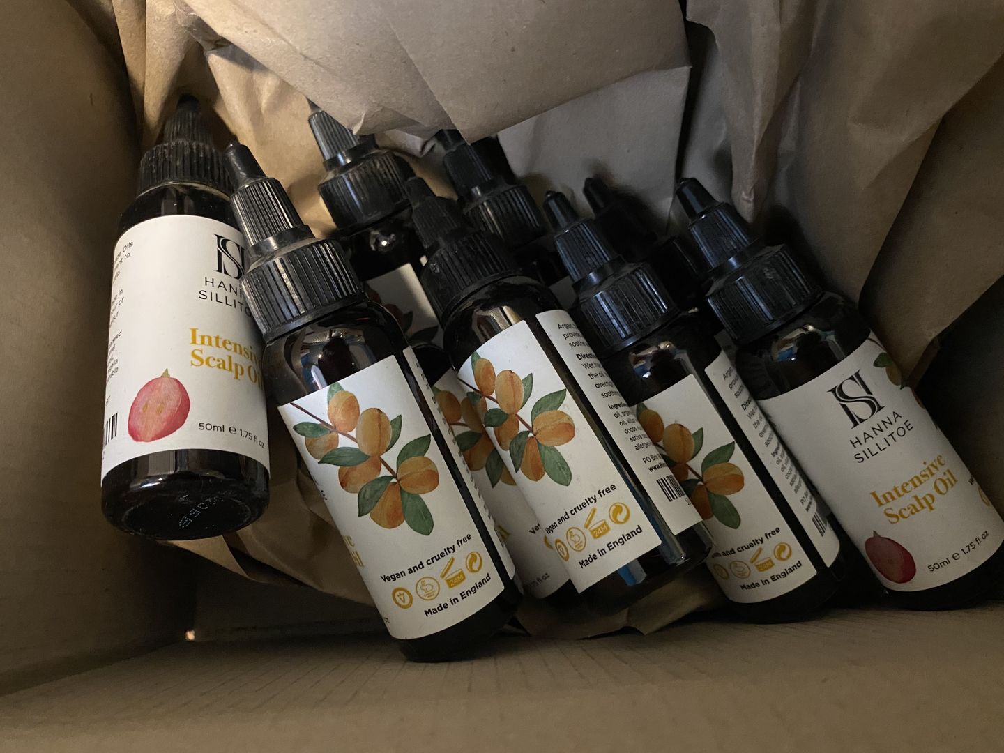 Customer photo review of Scalp Oil