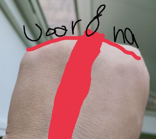 Customer photo review of Poreless Deep Cleanse Mask Stick