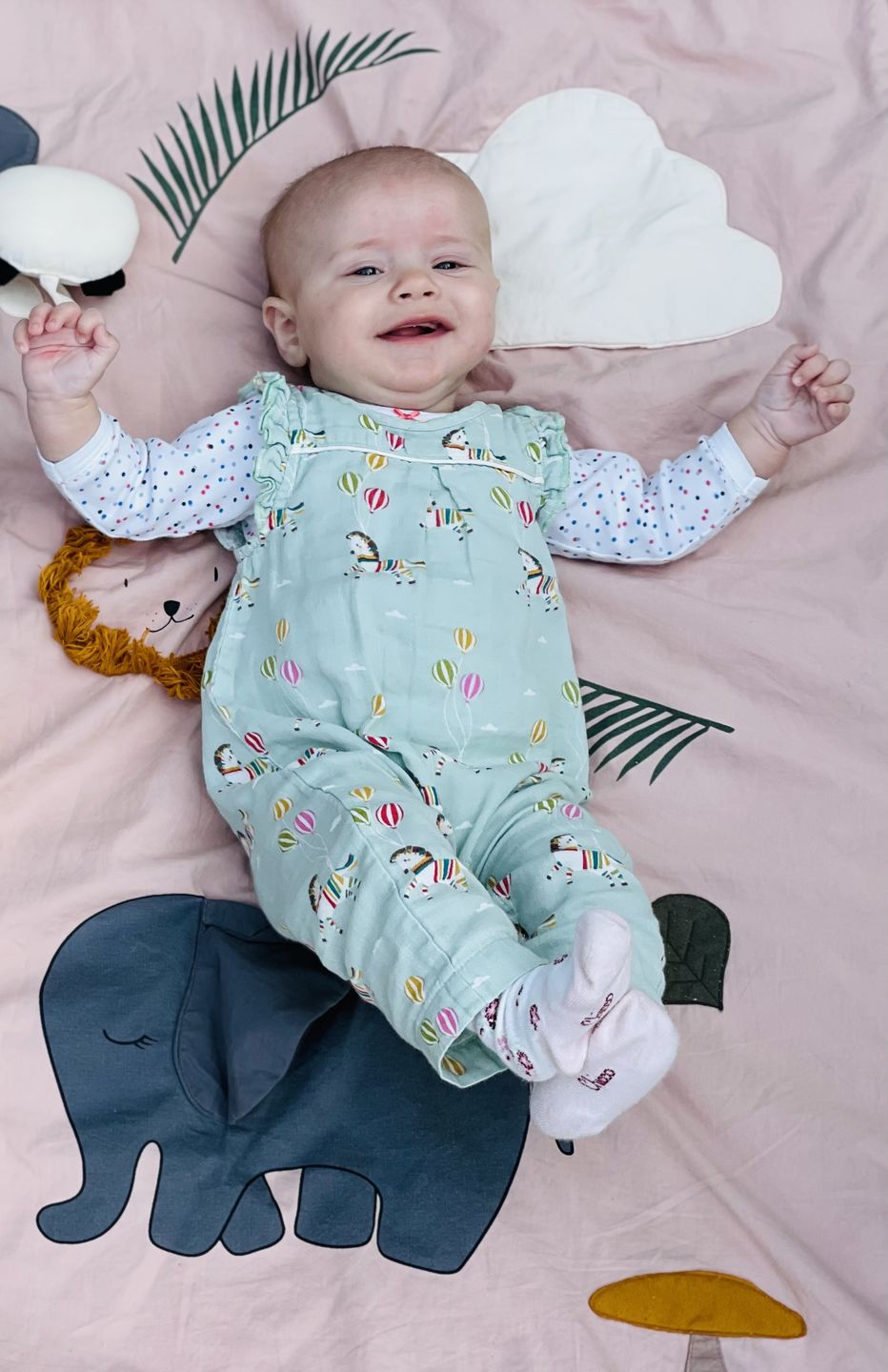 Customer photo review of Wild Horses Organic Summer Romper
