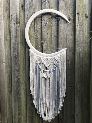 Customer photo review of Large Mooncatcher DIY kit and tutotial