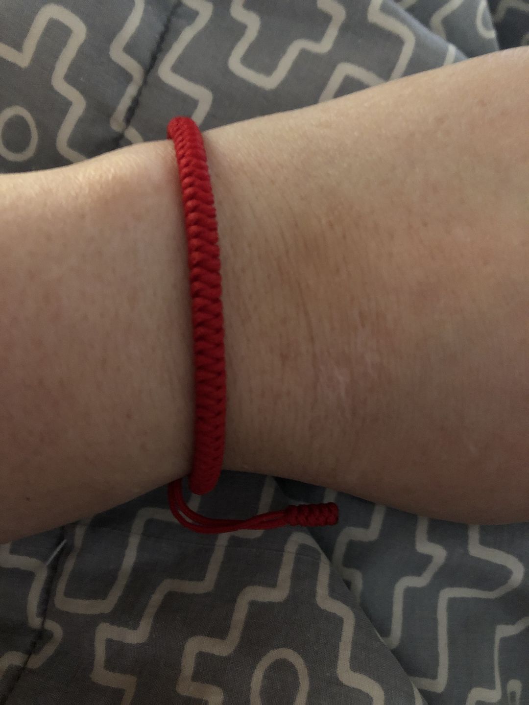 Customer photo review of Brazaletes Tibetanos