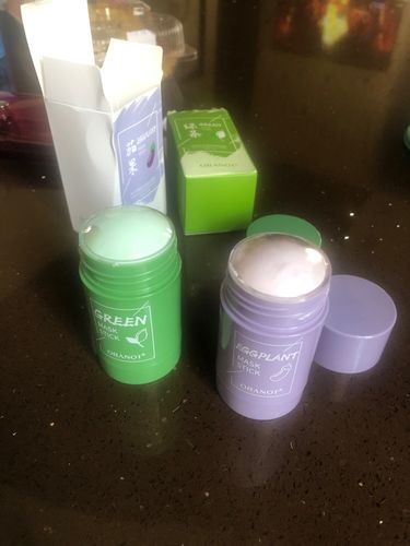 Customer photo review of Poreless Deep Cleanse Mask Stick