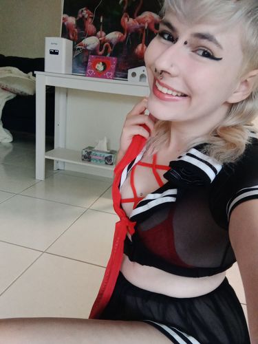 Customer photo review of Kawaii Girl Seifuku Lingerie Outfits