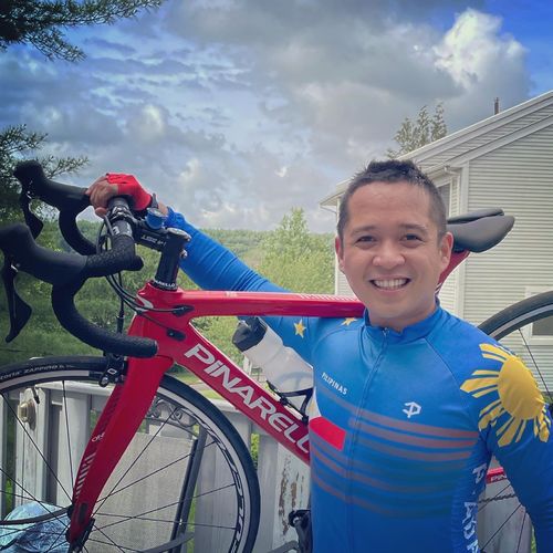 Customer photo review of Philippines Long Sleeve Cycling Jersey