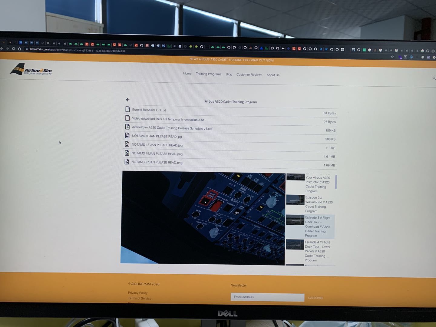 Customer photo review of Airbus A320 Cadet Training Program