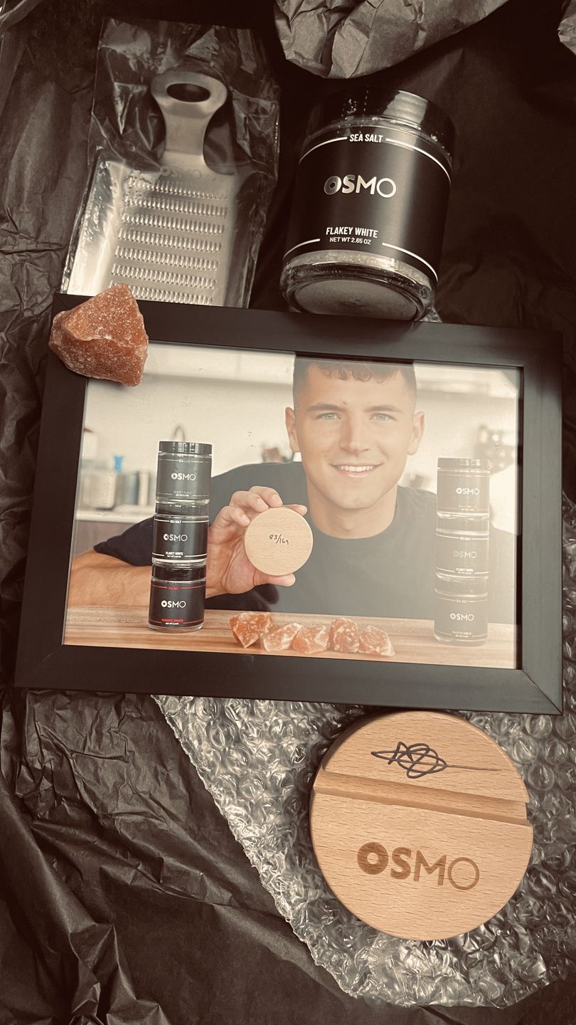 Customer photo review of Flakey White Sea Salt | Chef Collection