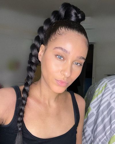 Customer photo review of Icoloured® Polar Lights Grey Colored Contact Lenses