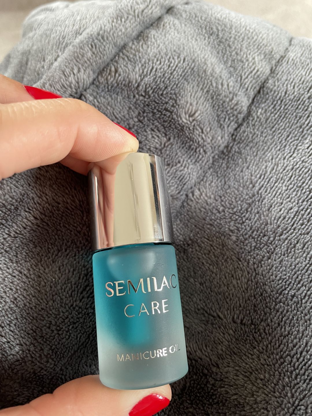 Customer photo review of Semilac Cuticle Oil Coconut 7 ml