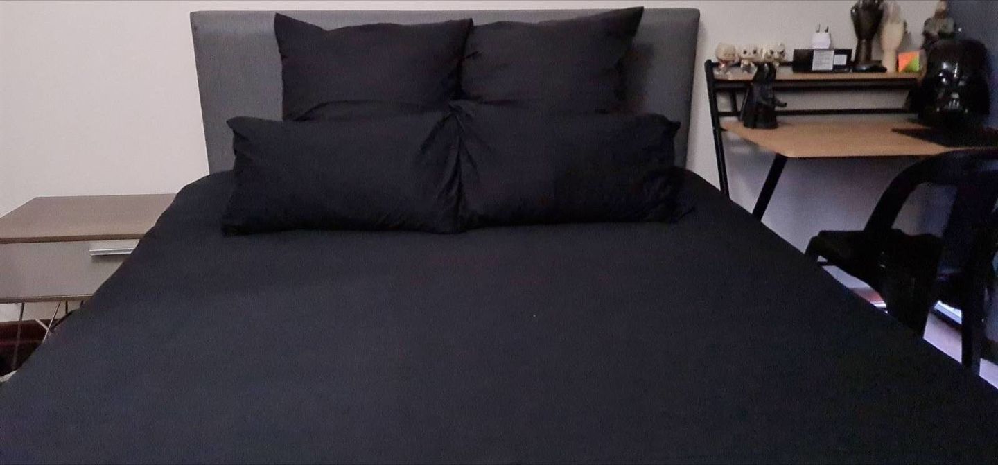 Customer photo review of Raven Duvet Cover Set
