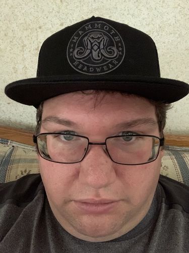 Customer photo review of Classic Trucker - Blacked Out