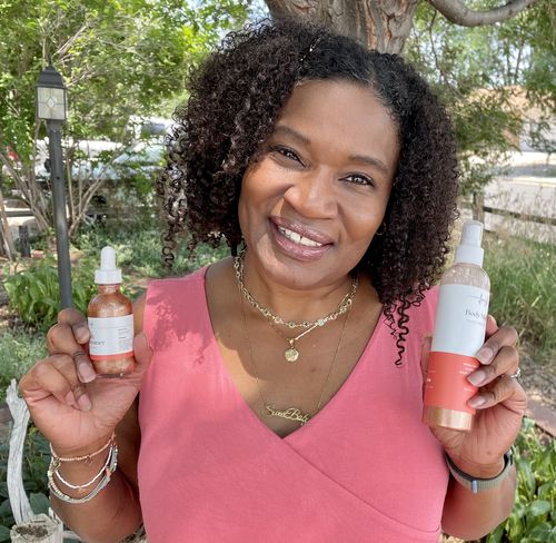 Customer photo review of CurlMix Fresh Quarterly Kit - On Hold Indefinitely