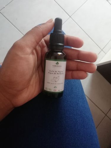 Customer photo review of Sarahbio - huile de pépins de figue de barbarie - 30 mL