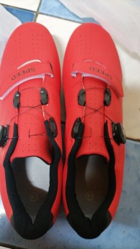 Customer photo review of 🔥Free Shipping-Road Cycling Shoe Man Woman Non-slip Mountain Bike Footwear Indoor bicycle Shoe Bottom with lock