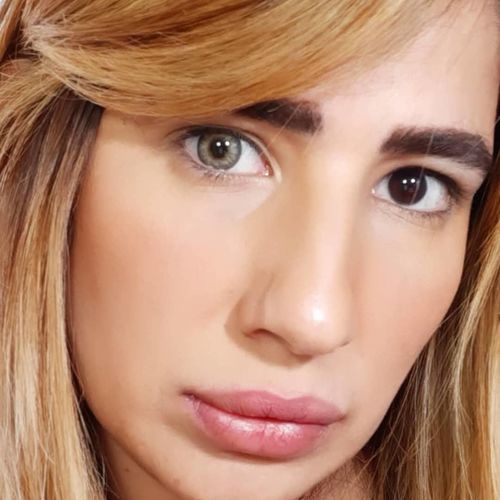 Customer photo review of Icoloured® Saltlake Grey Colored Contact Lenses