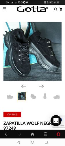 Customer photo review of ZAPATILLA WOLF NEGRA 97249