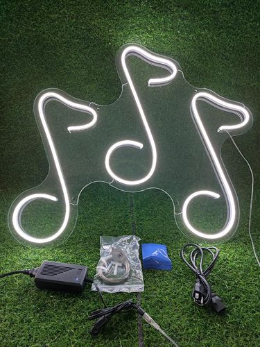 Customer photo review of 'There is a light that never goes out' neon sign