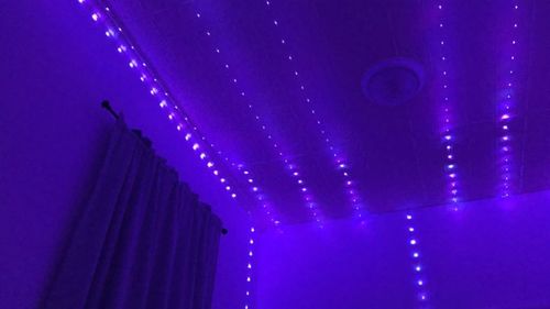 Customer photo review of DormVibes Color Changing Ceiling Lights