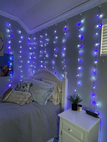 Customer photo review of DormVibes Color Changing Wall Lights