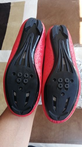 Customer photo review of 🔥Free Shipping-Road Cycling Shoe Man Woman Non-slip Mountain Bike Footwear Indoor bicycle Shoe Bottom with lock