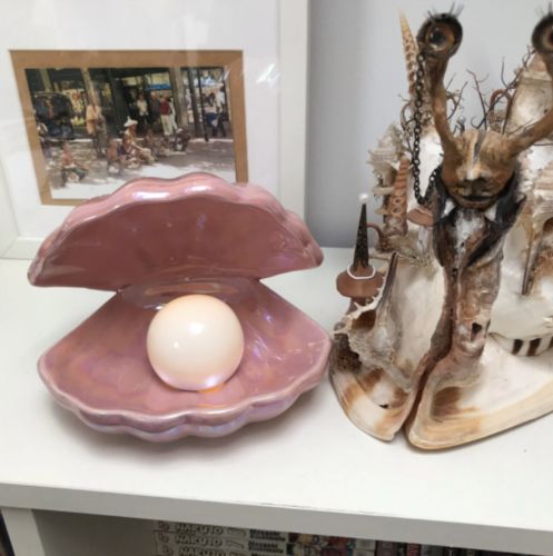 Customer photo review of Vespani Shell Lamp