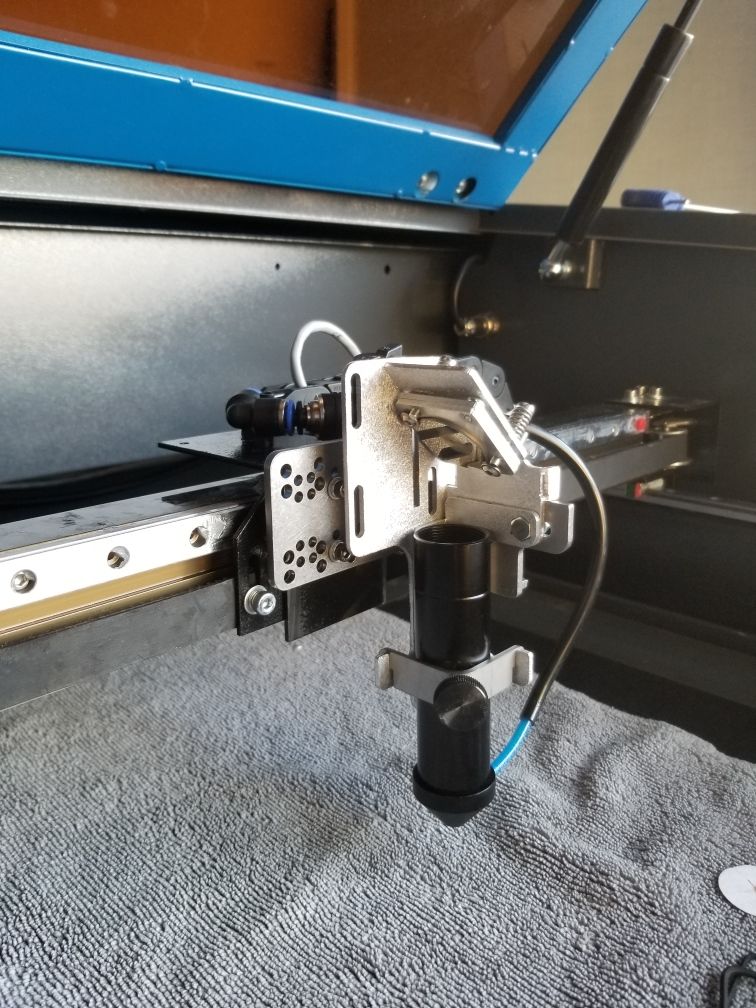 Customer photo review of Cloudray N04 Compound / Universal Engraving Nozzle