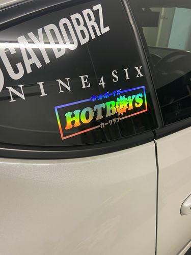 Customer photo review of HOTBOYS (HOLOGRAPHIC)